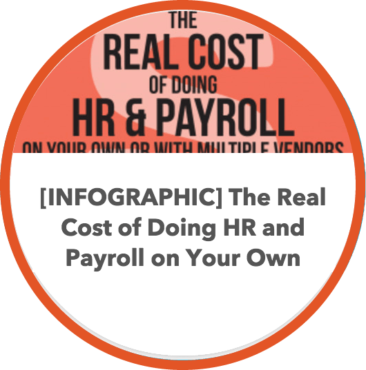 The Real Cost of Doing HR & Payroll on Your Own or with Multiple Vendors Infographic – A Zuman eBook
